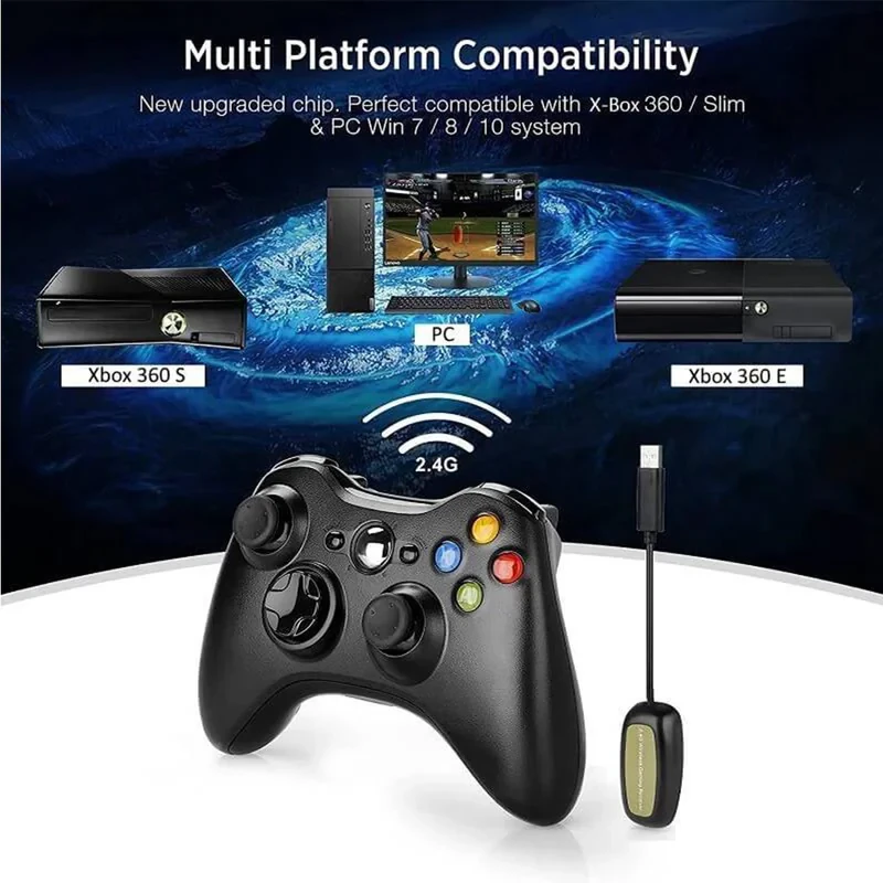 دسته بازی ایکس باکس 360 مدل wireless controller xbox-360