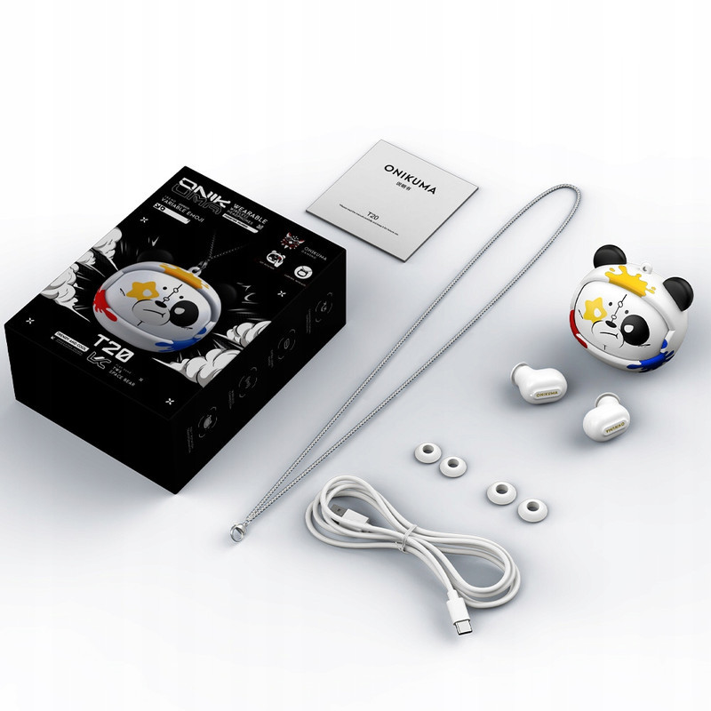 هدفون بلوتوثی اونیکوما مدل T20 دارای نویز کنسلینگ میکروفون، درگاه شارژ USB Type-C، پشتیبانی از فرمان لمسی، نشانگر LED، مقاومت در برابر رطوبت و عرق