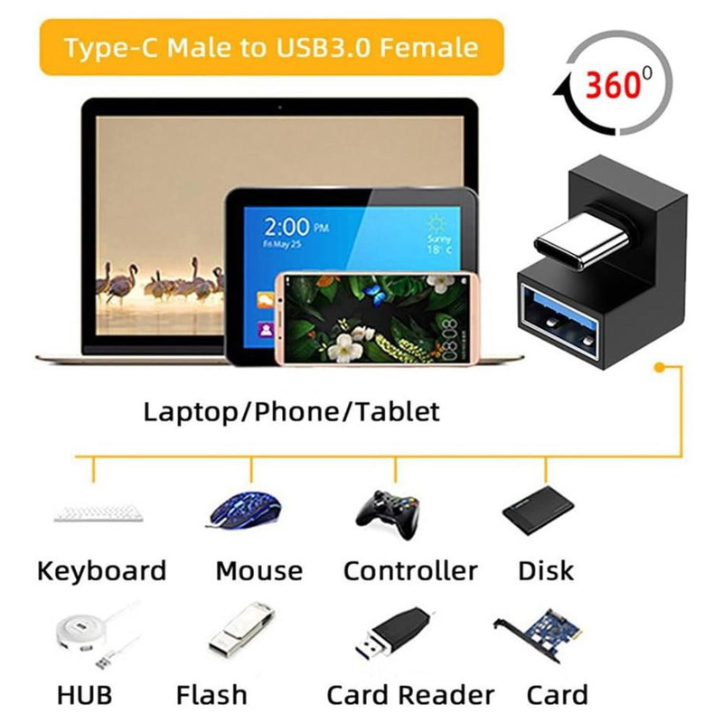 مبدل USB به USB-C مدل MC180