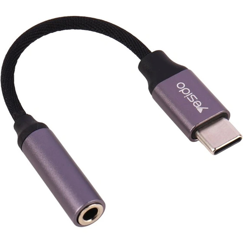 مبدل USB-C به جک 3.5 میلی متری یسیدو مدل YAU-19