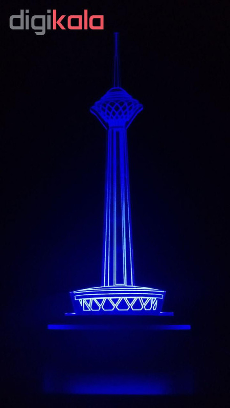 چراغ خواب پارسافن لیزر طرح برج میلاد تهران