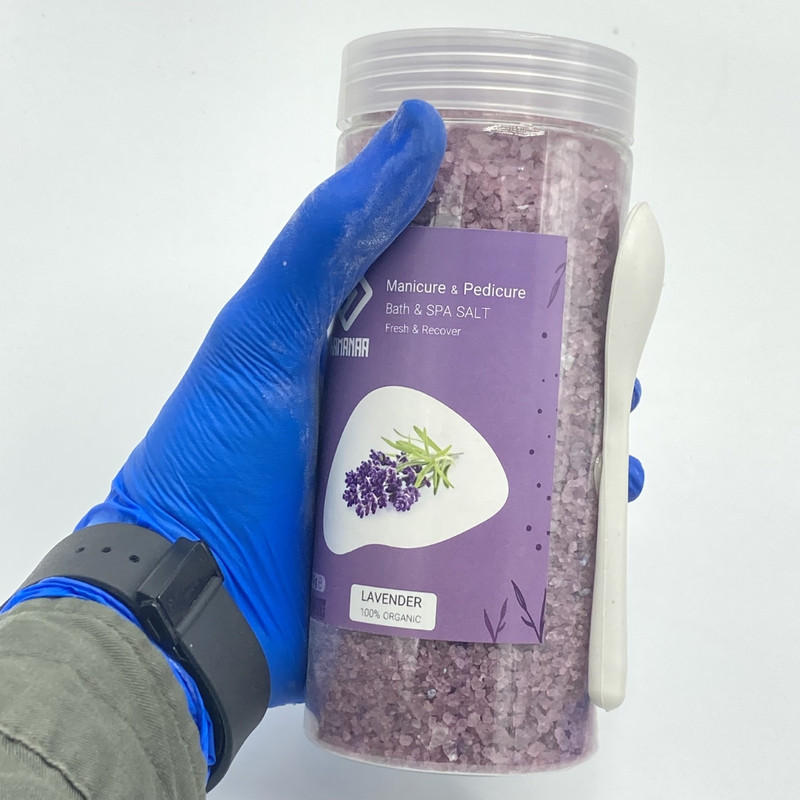 نمک حمام هامانا مدل Lavender وزن 900 گرم