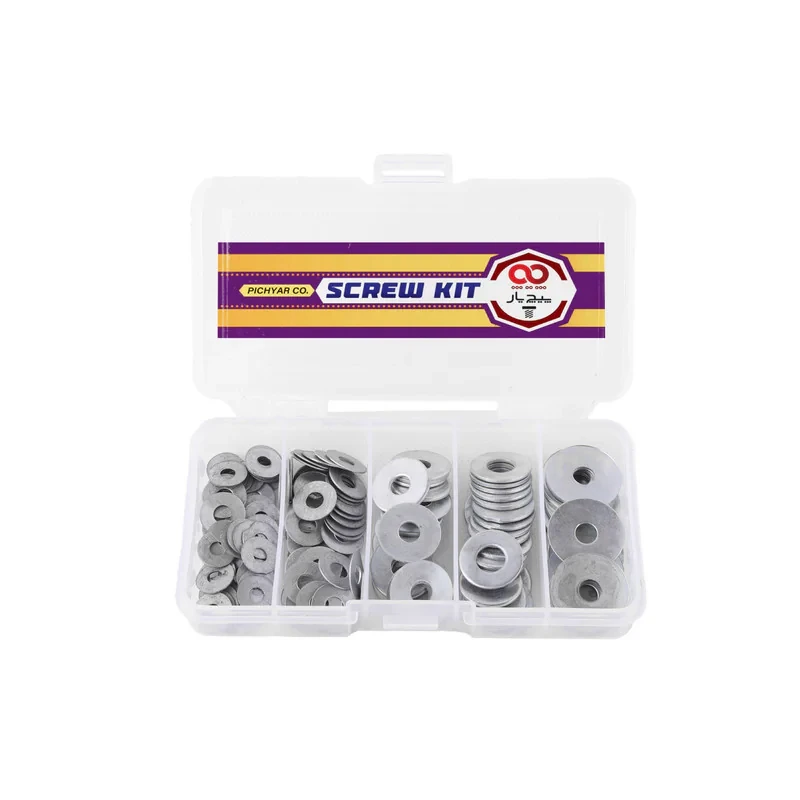 واشر پیچ یار مدل washerkit مجموعه 161 عددی
