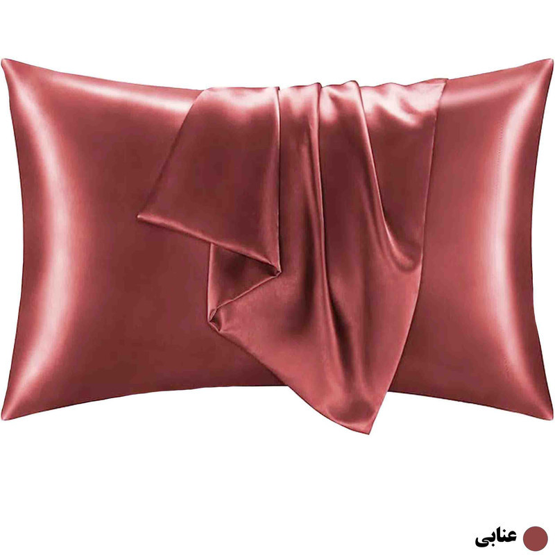 روبالشی مانیکاهوم مدل ساتن ابریشم سایز 50*70 سانتی متر