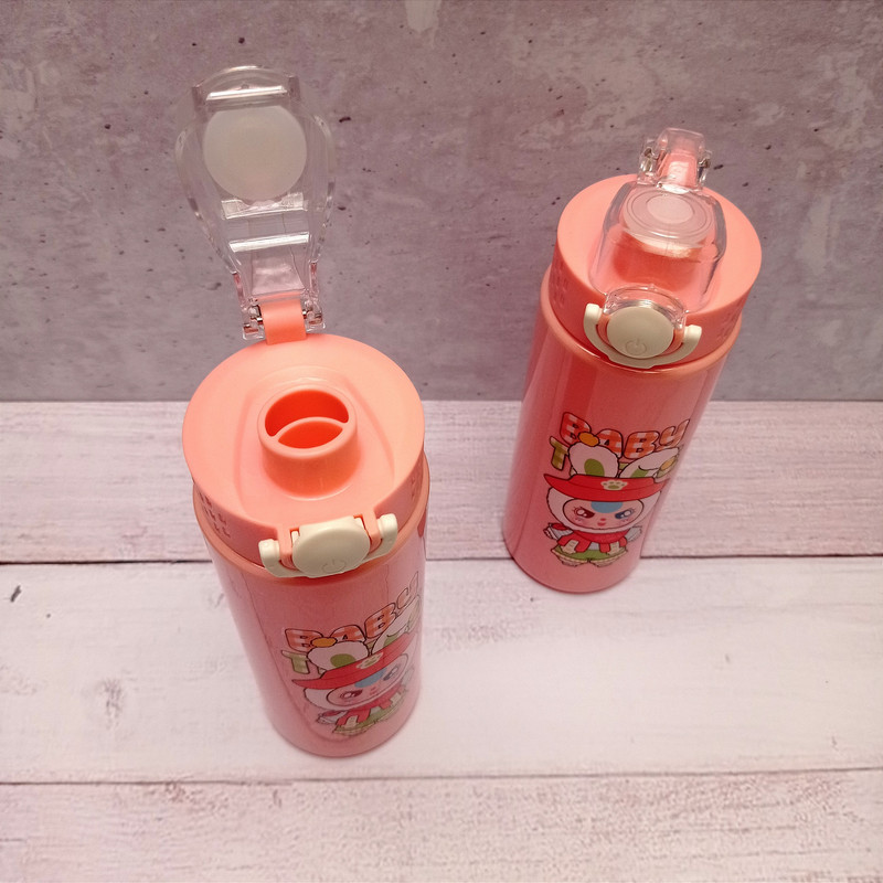 قمقمه کودک طرح لبوبو کد L100-N گنجایش 0.5 لیتر