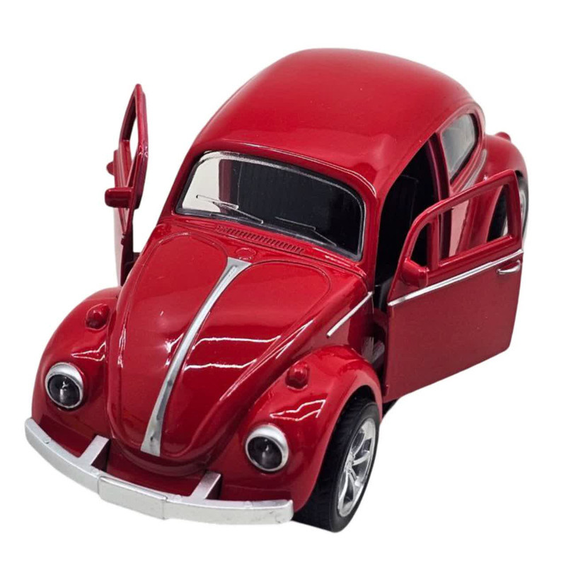 ماشین بازی ناب سل مدل فولکس بیتل کلاسیک کلکسیونی فلزی عقب کش کد Volkswagen Classical Beetle