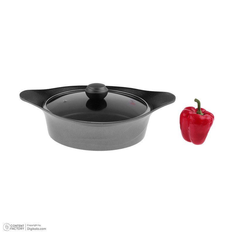 سرویس تابه و قابلمه گرانیتی 12 پارچه ام جی اس مدل KC1216