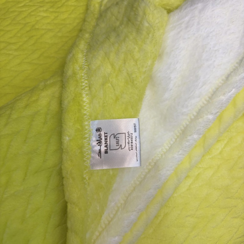 پتو 2 نفره تیلار تک مدل ژاکارد آبرنگی 350G سایز 220x200 سانتی‌متر