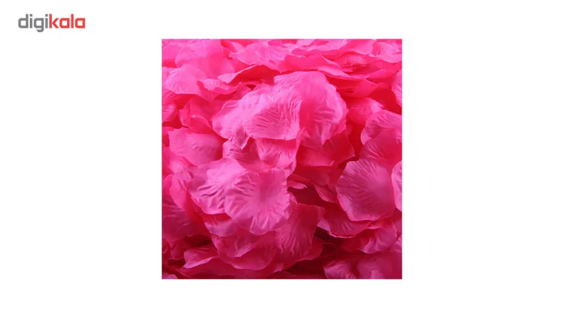گلبرگ گل مصنوعی پارچه‌ای مدل DSH 104 بسته 144 عددی، ابعاد 6×6 سانتی‌متر، مقاوم در برابر پلاسیدگی، مناسب تزیین جشن و دکوراسیون خانگی و آتلیه