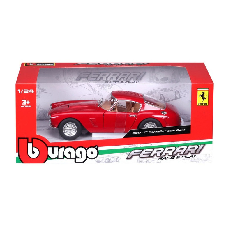 ماکت ماشین  بوراگو مدل Ferrari 250 GT Berlinetta Passo Corto