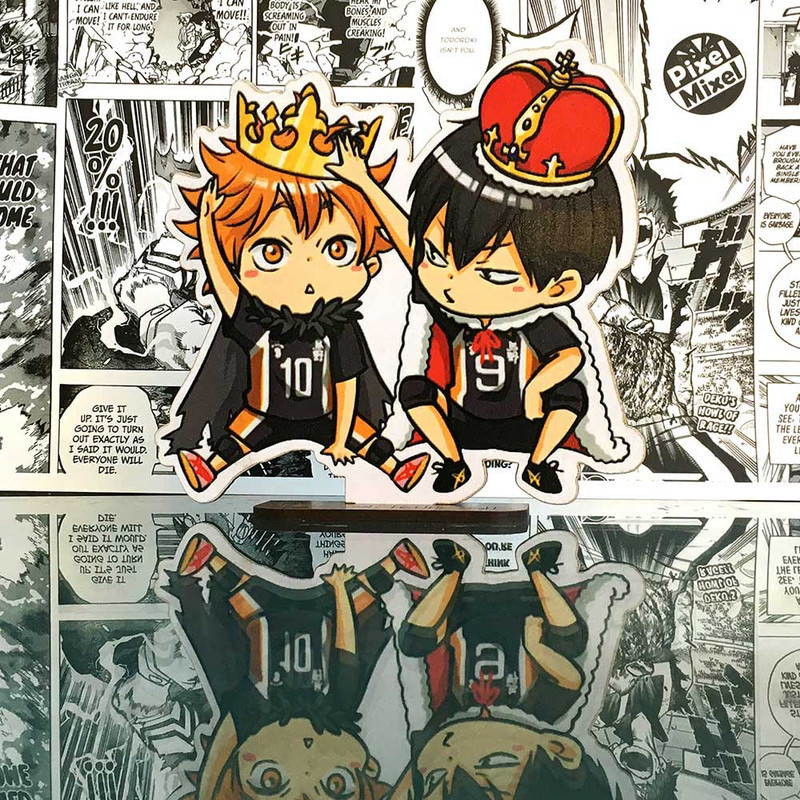 استند رومیزی پیکسل میکسل مدل انیمه haikyuu