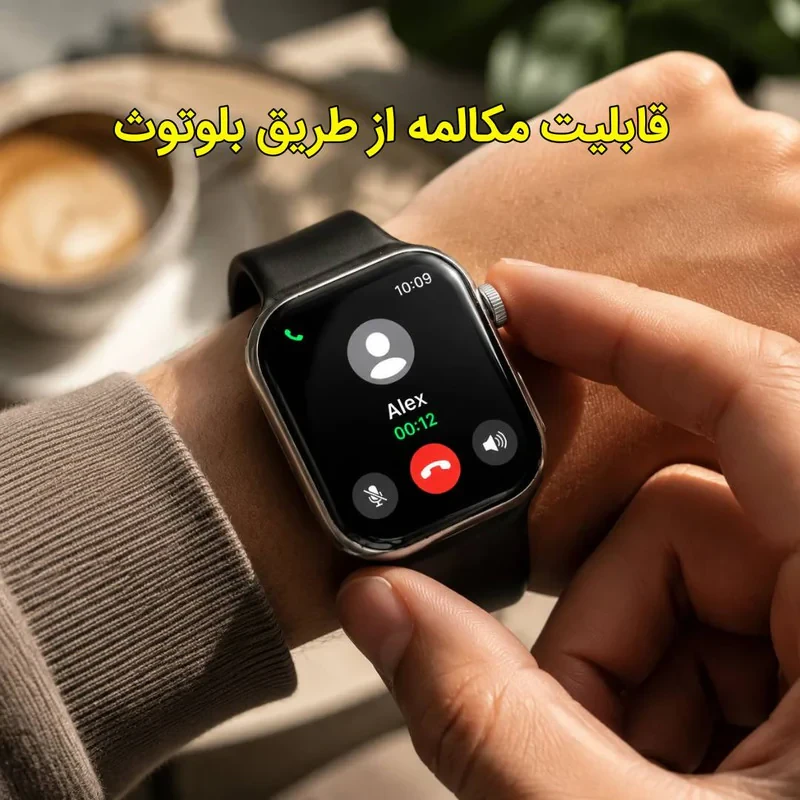 ساعت هوشمند 46 میلی متری دی اس مدل SERIES 11 با بند سیلیکونی