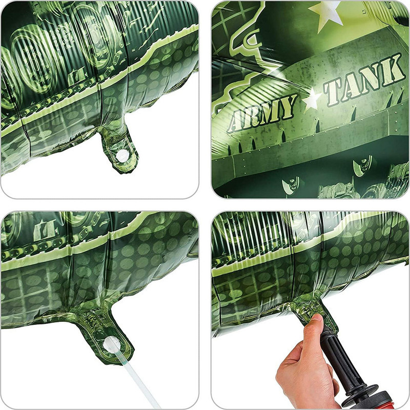 بادکنک فویلی مدل تانک کد KP-67