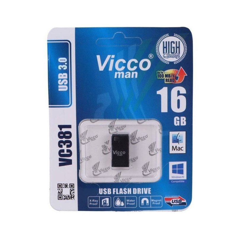 فلش مموری ویکومن مدل VC381 ظرفیت 16 گیگابایت با رابط USB3.0