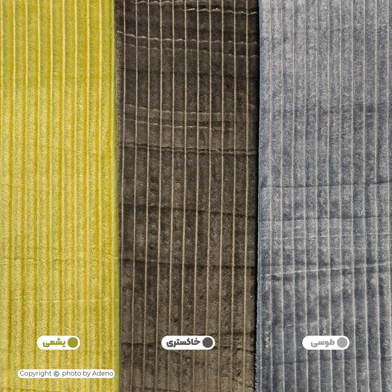 ملحفه آدنو مدل مخمل کد PM01 یک نفره سایز 90x200 سانتی متر