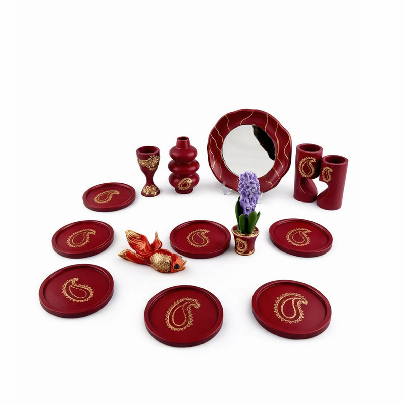 هفت سین 13 پارچه طرح ترمه