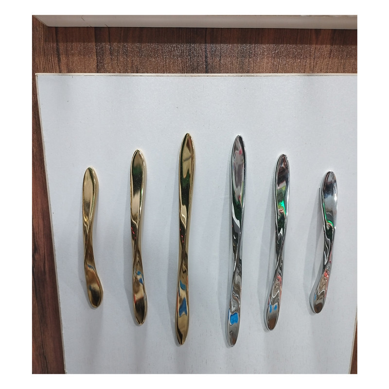 دستگیره کابینت و کمد مدل پاپیونی کد PN128 بسته 3 عددی