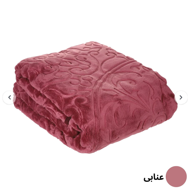 پتو 1 نفر گلبافت مدل 001 سایز 220x160x2 سانتی‌متر