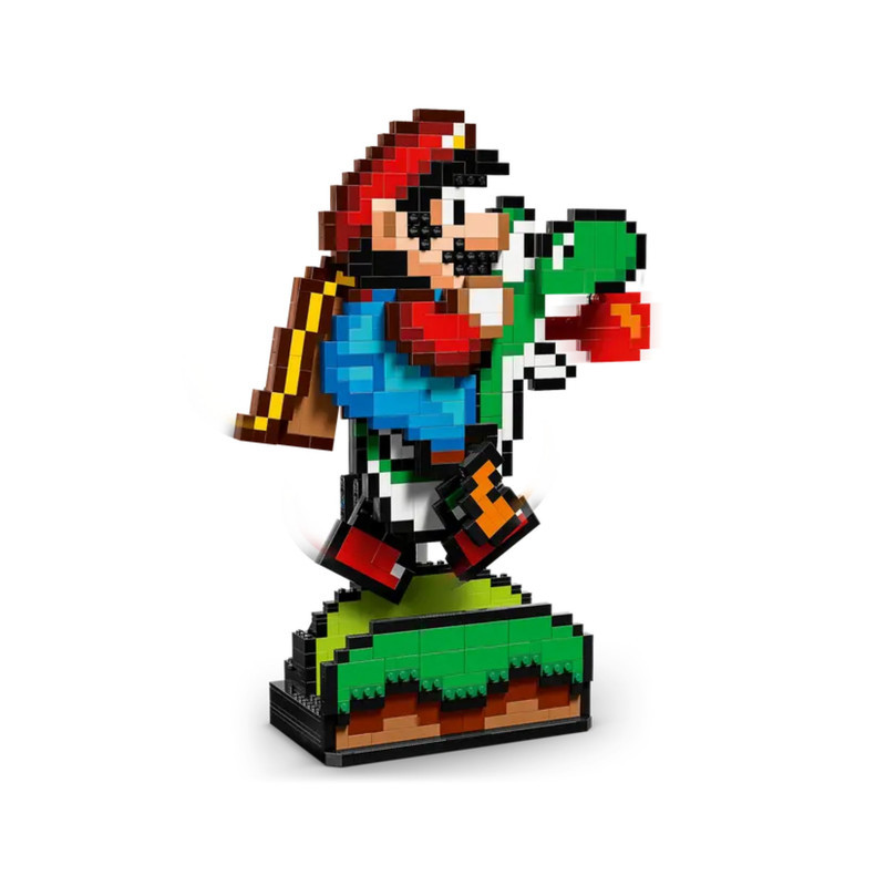 لگو سری Super Mario World مدل Mario & Yoshi کد 71438