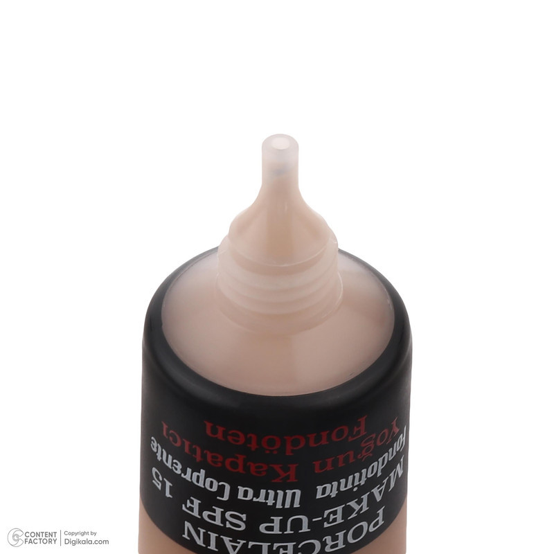 کرم پودر مایع SPF 15 کابرینی مدل Derma شماره 101 مناسب برای انواع پوست حجم 40 میلی‌لیتر