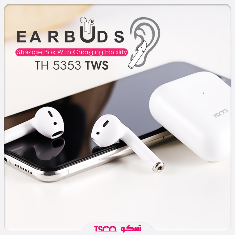 هدفون بلوتوثی تسکو مدل TH 5353 TWS