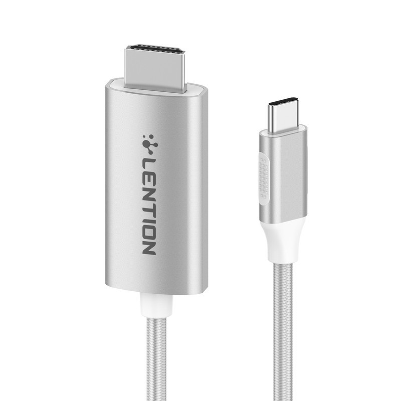 کابل تبدیل USB-C به HDMI لنشن مدل CU-707H NA 4K 60HZطول 1.8متر
