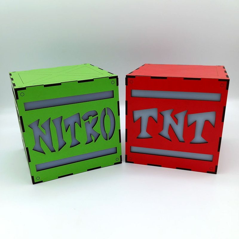 آیکون لایت طرح بازی کراش مدل TNT-NITRO L