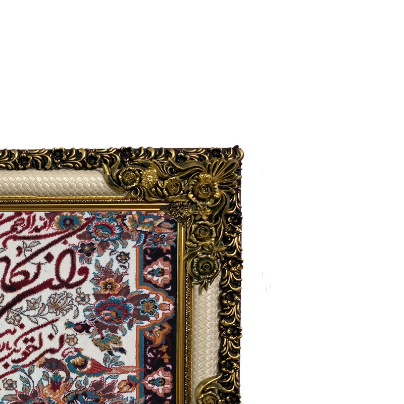 تابلو فرش ماشینی طرح دستبافت مدل وان یکاد کد 7802