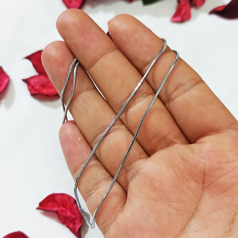 زنجیر مردانه سلین کالا مدل استیل کد ce-As14