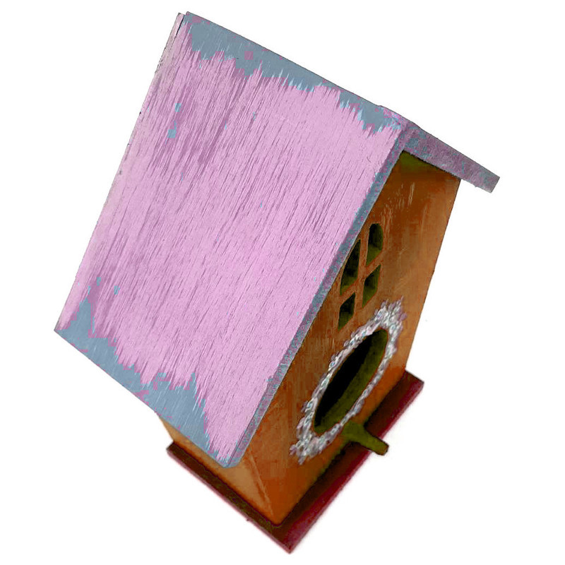 لانه پرنده مدل کلبه چوبی کد MEDIUM16