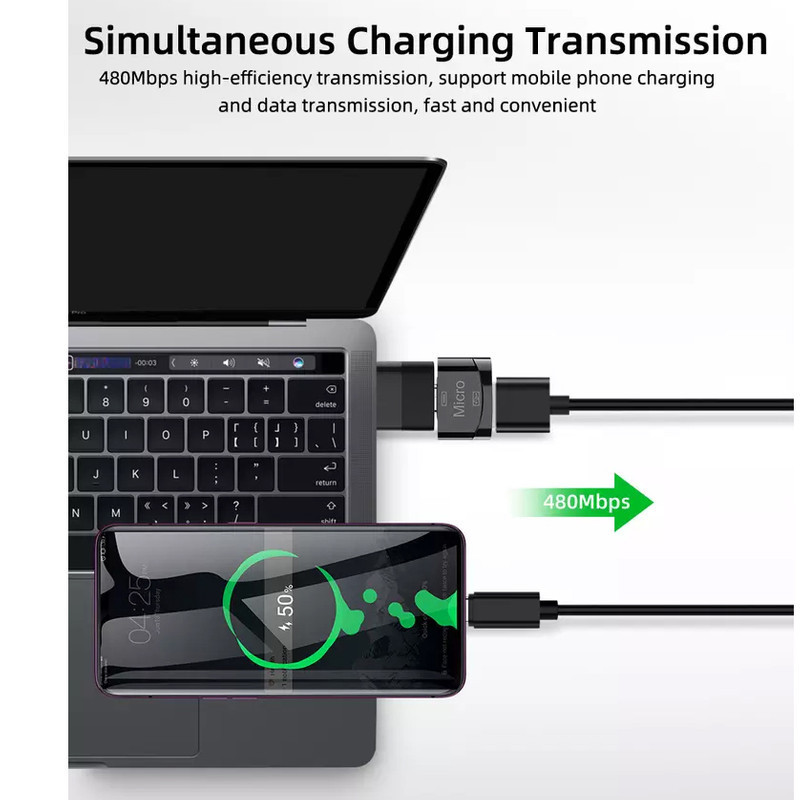 مبدل OTG MICROUSB به USB هارمن مدل OTG-Micro