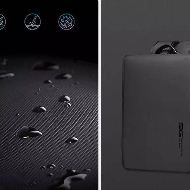 کوله پشتی لپ تاپ بنج مدل Bange BG-7252 Men Square Waterproof  مناسب برای لپ تاپ 13.1 تا 14 اینچی