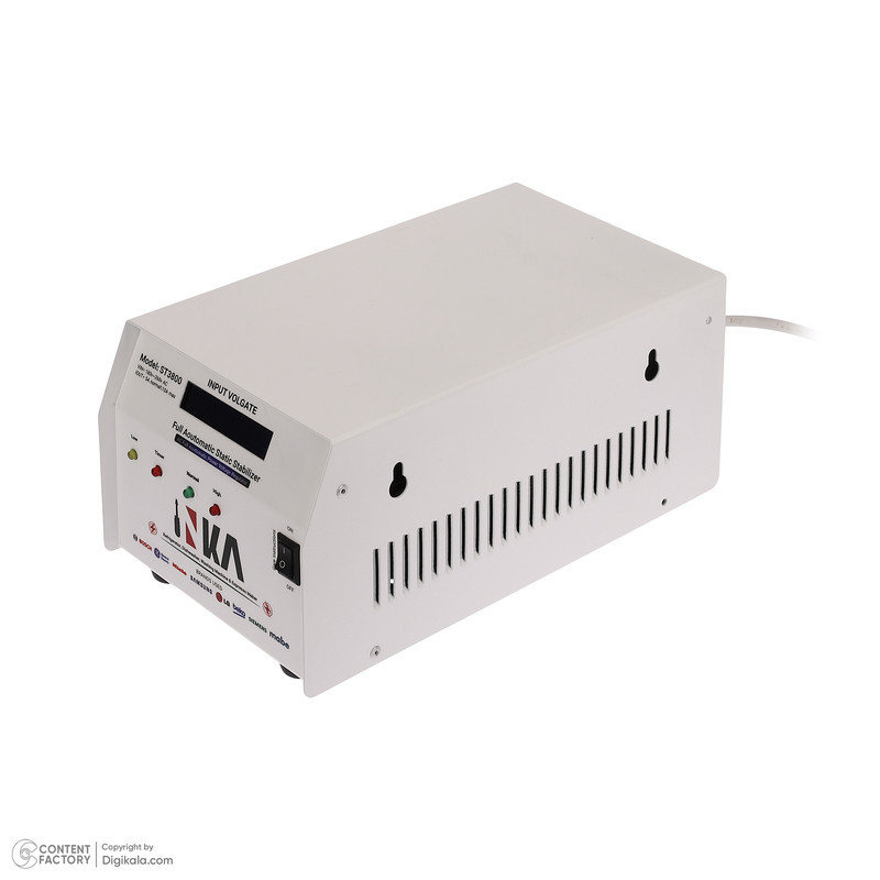 استابلایزر اینکا مدل ST3800 ظرفیت 260 ولت آمپر