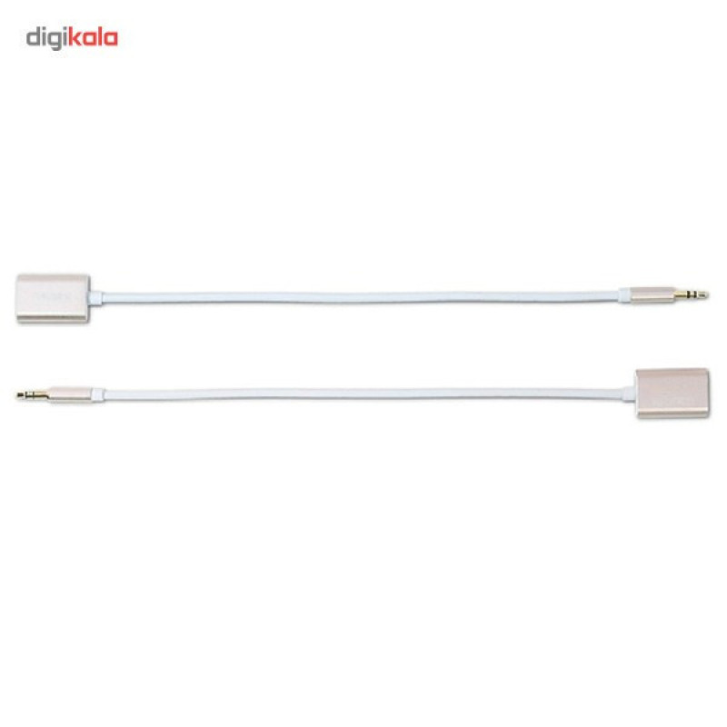 کابل AUX ریمکس مدل RL-S20 3.5 Audio Sharing طول 0.25 متر