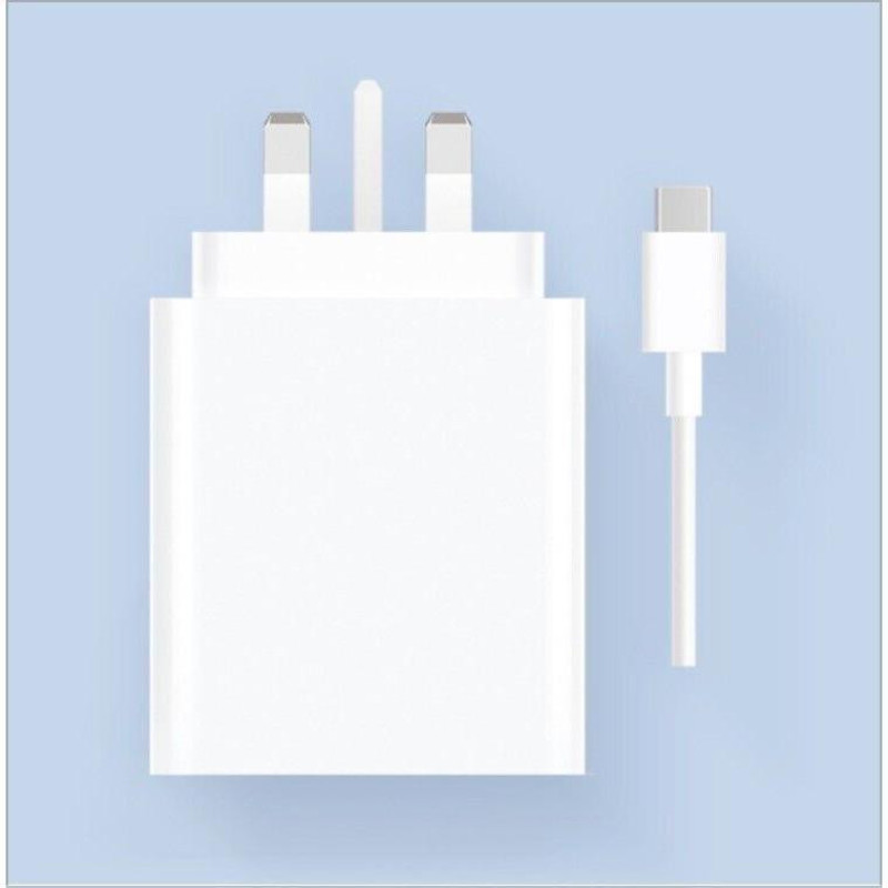 شارژر دیواری 120 وات شیائومی مدل MDY-13-EF به همراه کابل تبدیل USB-C
