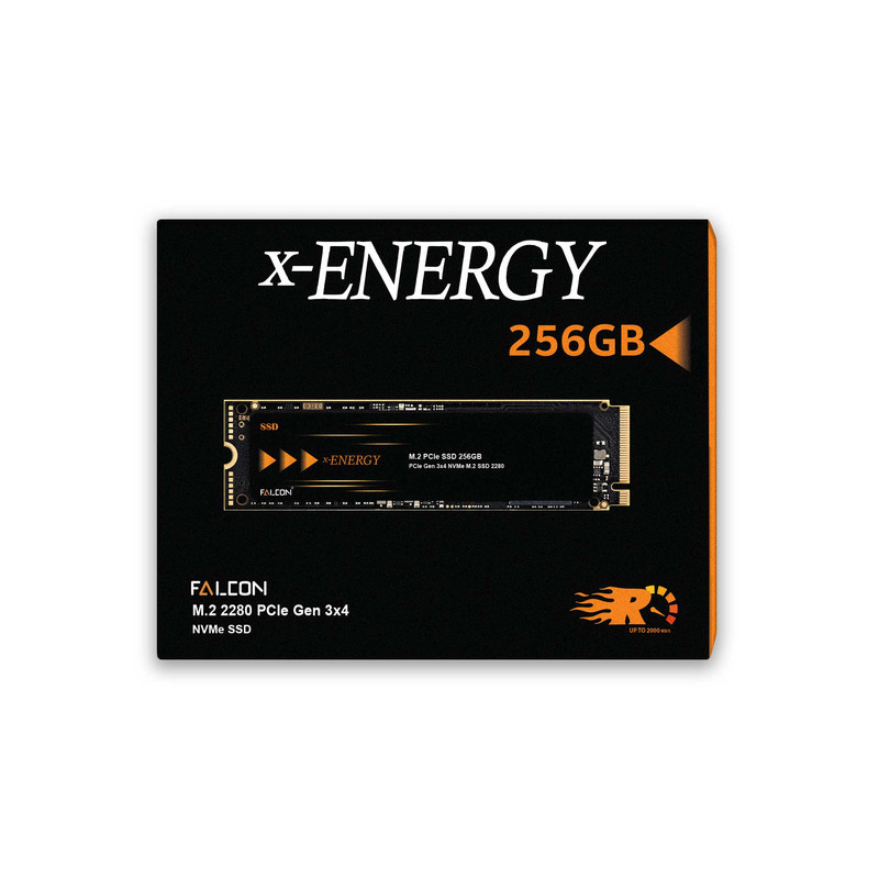 اس اس دی اینترنال PCIe Gen3 x4 ایکس انرژی مدل FALCON ظرفیت 256 گیگابایت