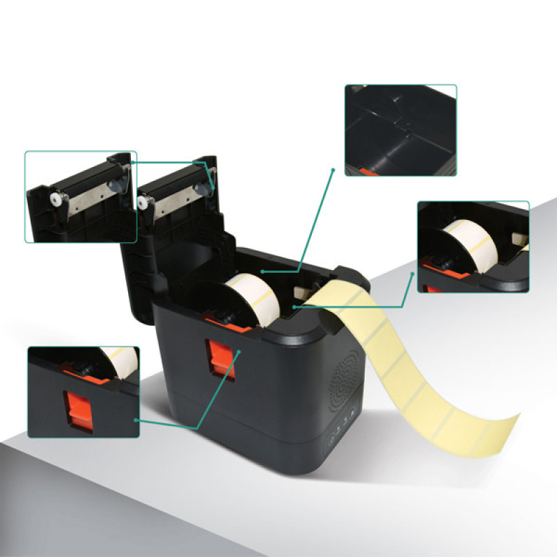پرینتر لیبل زن اسکار مدل POS 46LD