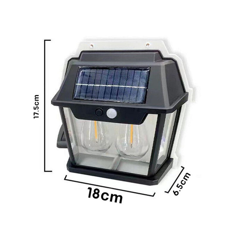 چراغ پارکی خورشیدی مدل HW999-2W