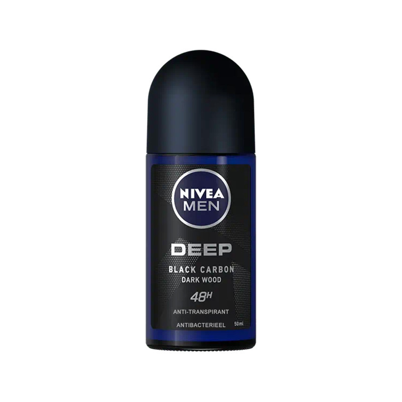 رول ضد تعریق مردانه نیوآ سری deep مدل Black Carbon حجم 50 میلی لیتر