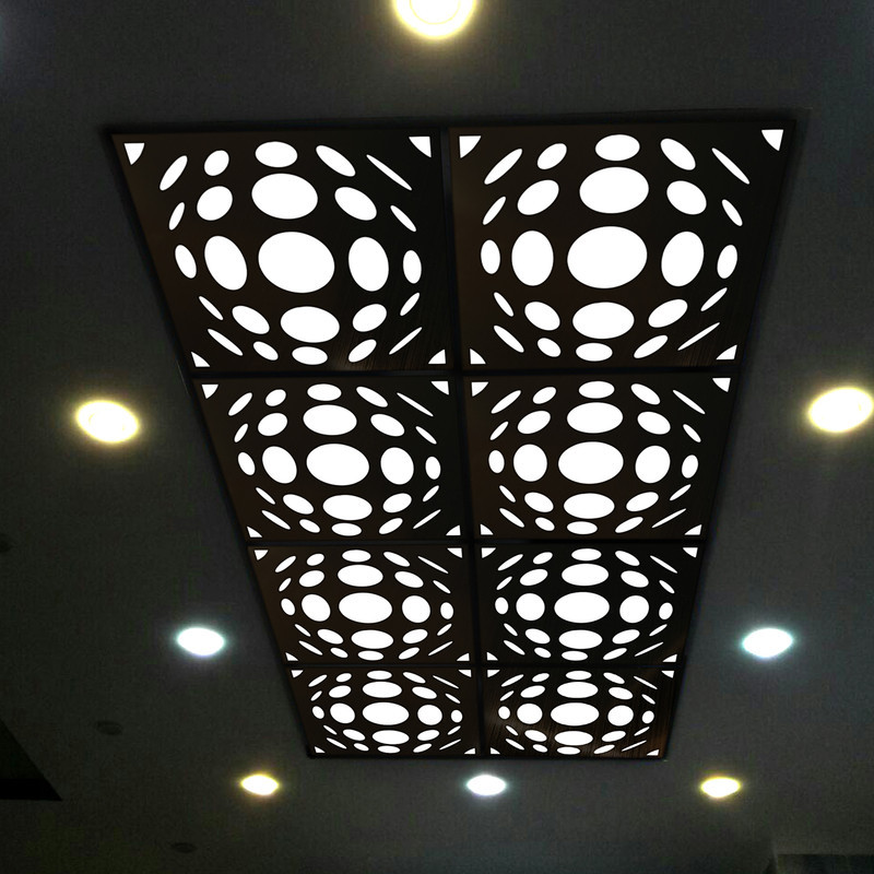 تایل سقفی آسمان مجازی بنی دکو مدل MC25 اندازه 60x60 سانتی متر مجموعه 4 عددی