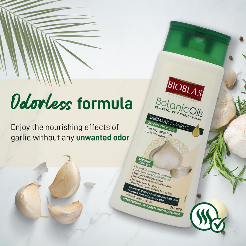 شامپو ضد ریزش مو بیوبلاس مدل BOTANIC OILS حجم 360 میلی لیتر