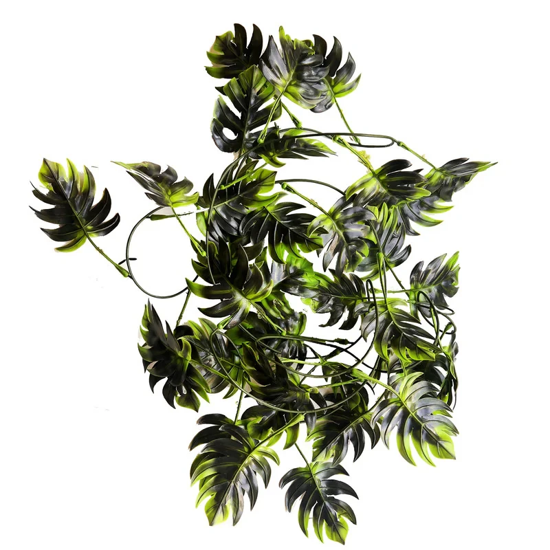 ریسه گل مصنوعی برگ انجیری با ابعاد 5×5×200 سانتی‌متر و وزن 100 گرم