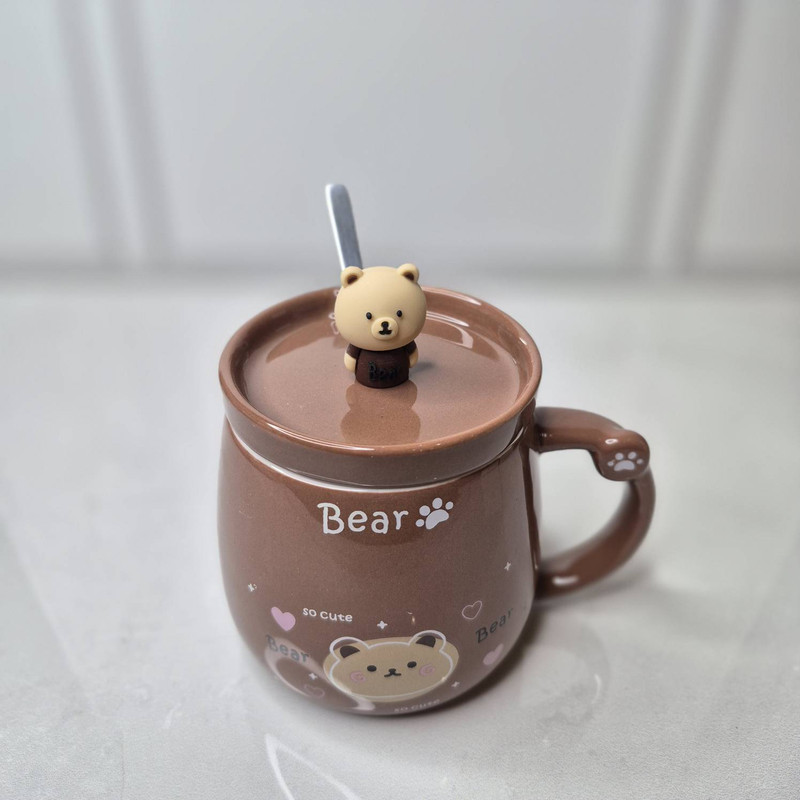 ماگ طرح خرس بامزه مدل Cute Bear