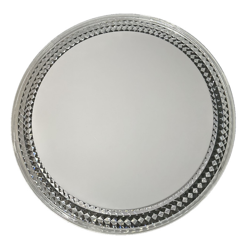 چراغ سقفی 36 وات مودی مدل گرد طرح آیینه‌کاری‌ شده کد IR-MD6136R-R