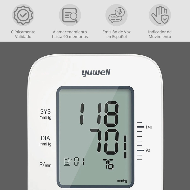 فشارسنج بازویی دیجیتال یوول مدل YE660D
