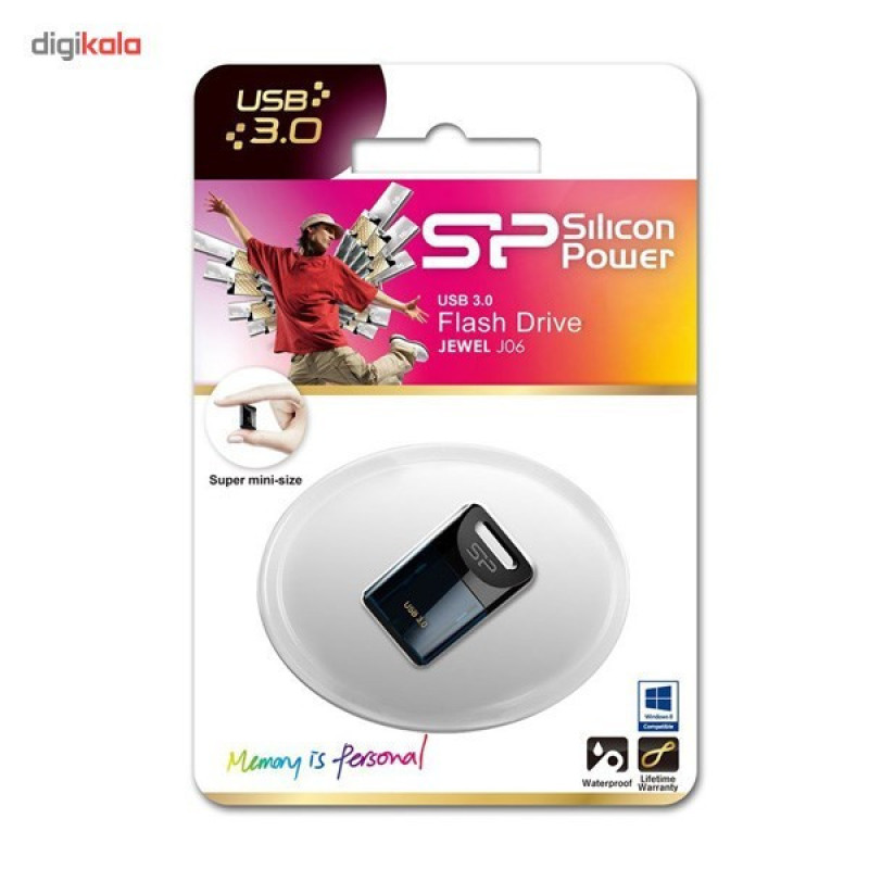 فلش مموری USB3.0 سیلیکون پاور مدل Jewel J06 ظرفیت 64 گیگابایت