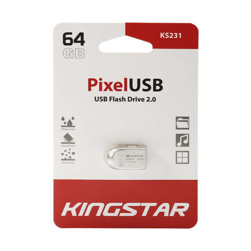 فلش مموری USB2.0 کینگ استار مدل KS231 ظرفیت 64 گیگابایت