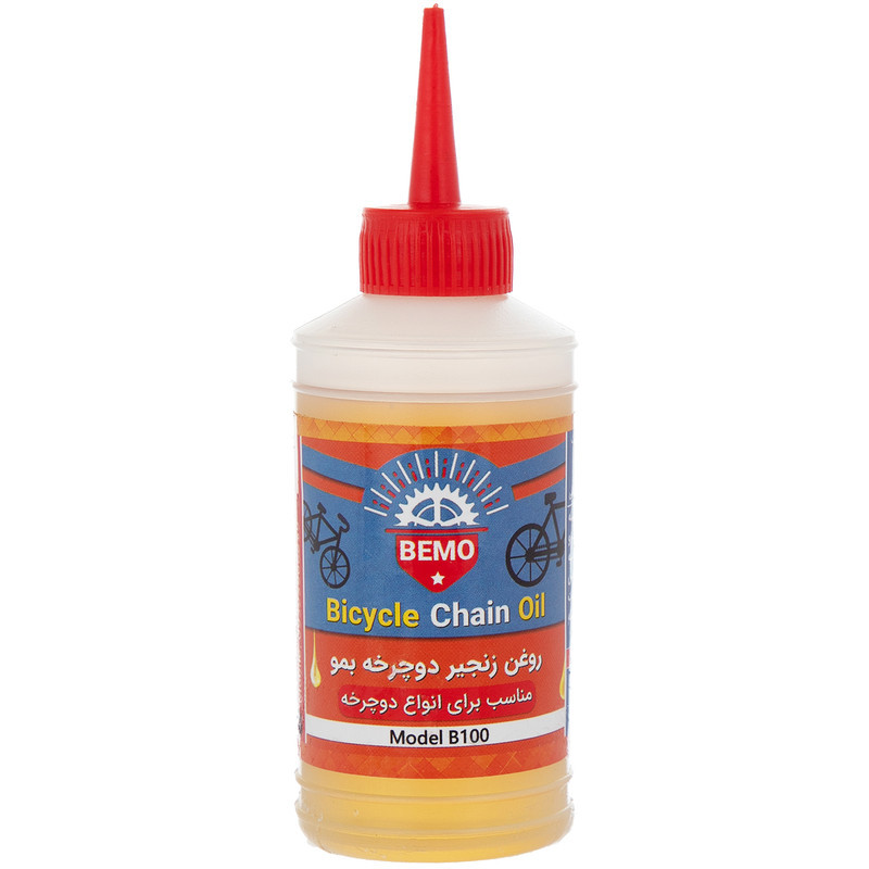 روغن زنجیر دوچرخه بمو مدل B100 حجم 80 میلی لیتر بسته 3 عددی