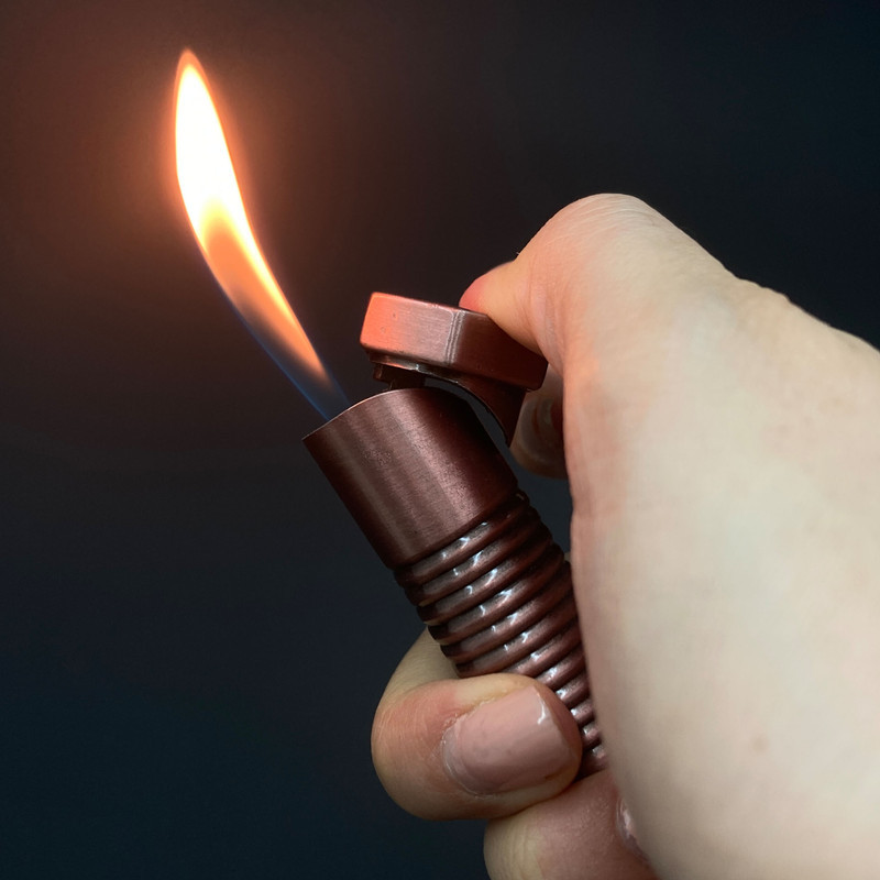 فندک مدل فانتزی طرح پیچ کد DKD-1618