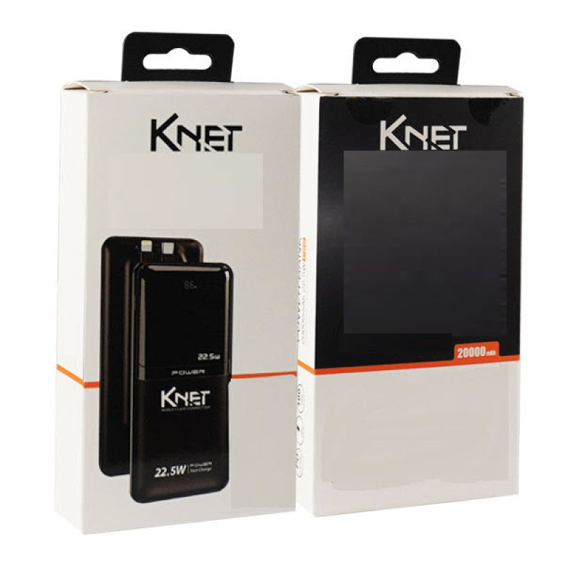پاوربانک کی نت مدل K-P22 ظرفیت 20000 میلی آمپر ساعت